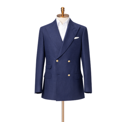 Blue Double Breasted Blazer